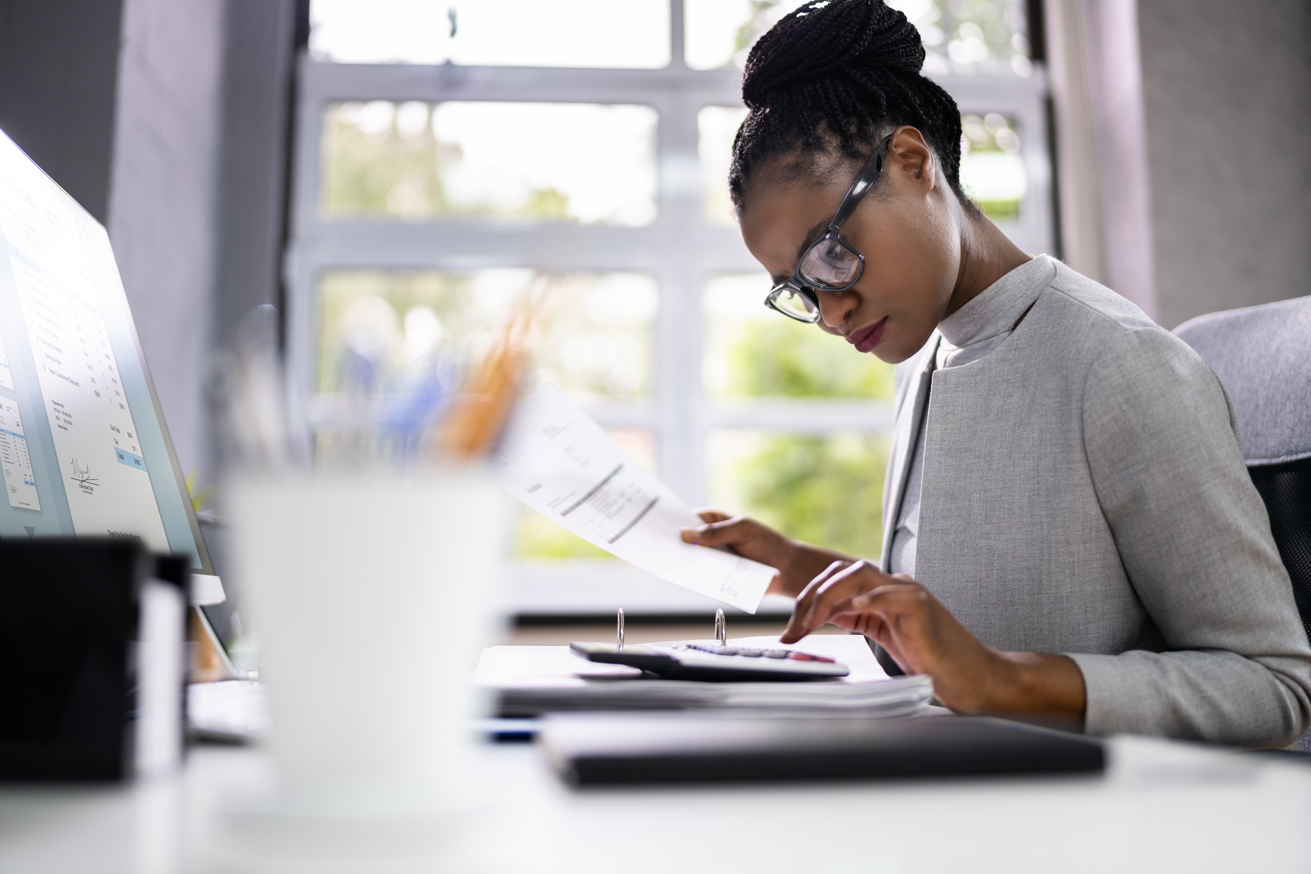 Professional Female Accountant